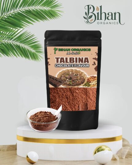 Chocolate Talbeena made with barley and natural cocoa for tasty nutrition, energy, and daily wellness